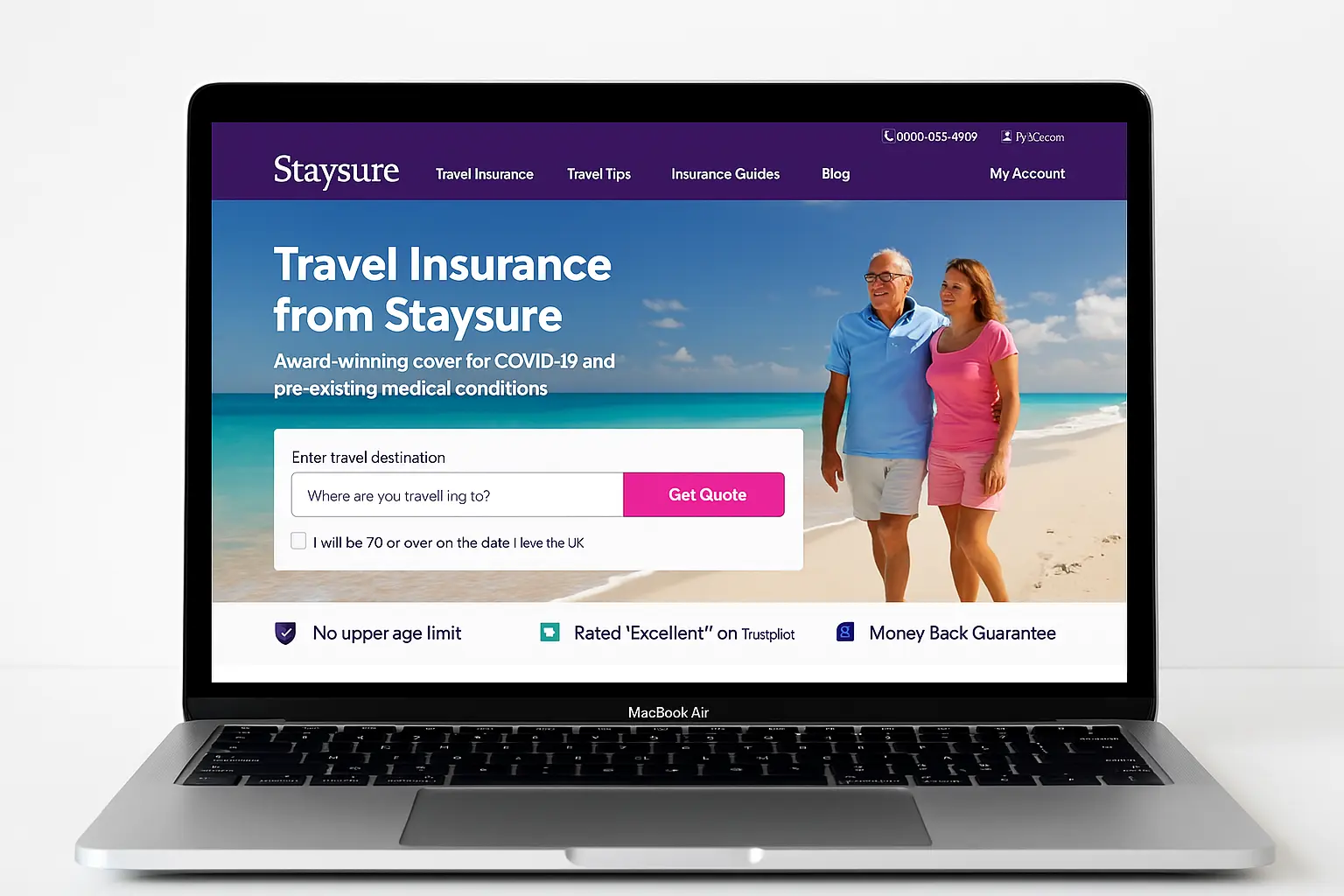 Staysure Travel Insurance Comprehensive Cover For Seniors And Pre 